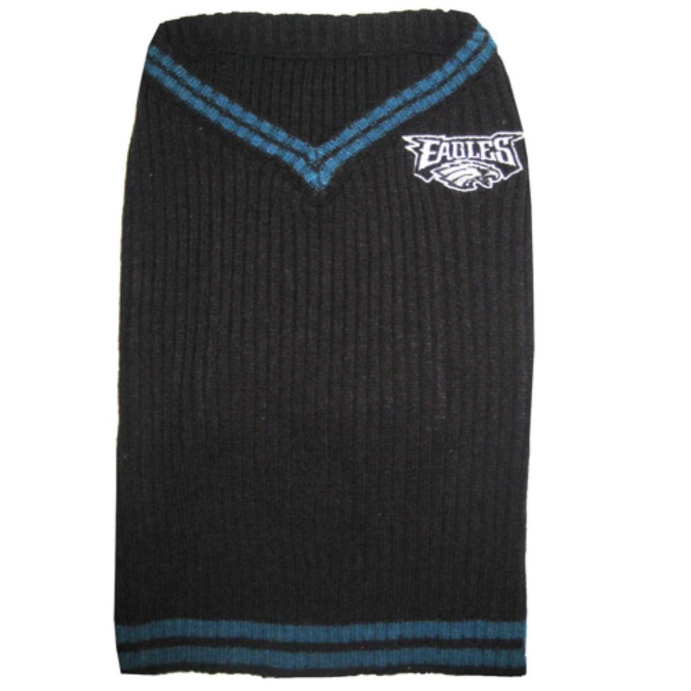 Official Eagles NFL Ribbed Pet Sweater